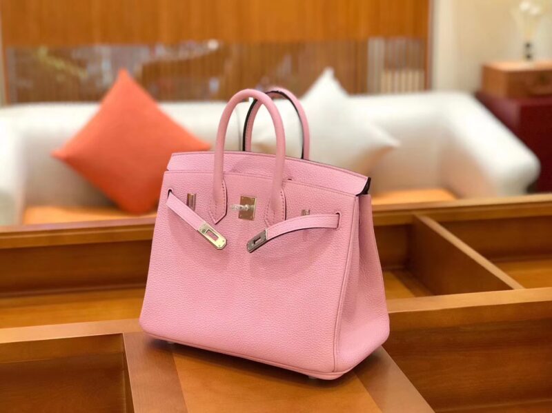 爱马仕 新增现货 birkin 铂金包 锦葵紫 德国进口小牛皮 25cm - Image 6