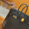 爱马仕 Birkin 30cm 石墨灰 一级尼罗鳄 金扣 原版蜜蜡线 顶级手缝