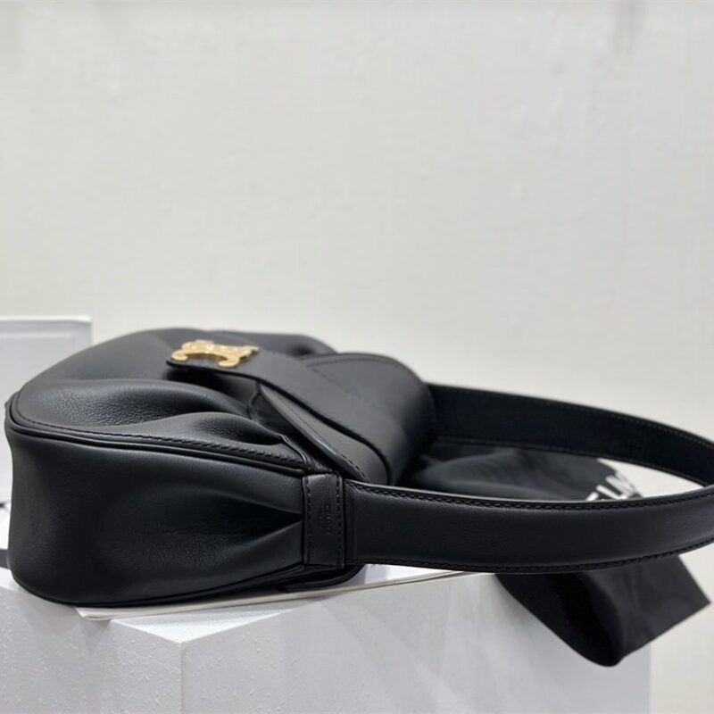 Celine*Polly系列手袋115633黑色免检版 - Image 6