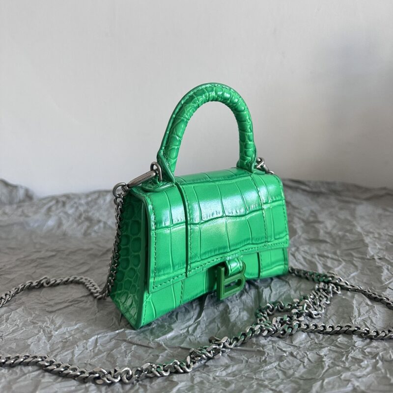 Balenciaga*Nano系列迷你沙漏包绿色 - Image 3