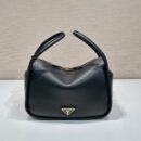 Prada单肩袋1BA451黑色免检版