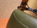 爱马仕 Constance空姐包 橄榄绿 仿蜥蜴皮 顶级全手工缝制 金扣 18cm