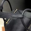 爱马仕 Lindy琳迪包 经典黑金 德国进口togo牛皮 蜡线全手工缝制 26cm
