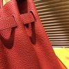e0f50b14e289d77.jpg 爱马仕 Birkin铂金包 罂粟橘 德国togo小牛皮 原版蜜蜡线 顶级手缝 金扣 30cm