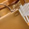 爱马仕 Kelly 28cm 金棕色 银扣 Epsom掌纹牛皮 全手工缝制 臻品级别