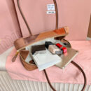 miumiu缪缪*Arcedir系列5BB148几何图案保龄球包免检吧