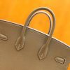 e5f555c1feccd68.jpg 爱马仕 Birkin 25cm 大象灰 Epsom 掌纹小牛皮 银扣 原版蜜蜡线 顶级手缝