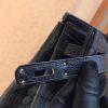 e8042f4d55a8de3.jpg 爱马仕 Birkin 铂金包 经典黑 进口一级雾面尼罗鳄鱼皮 蜡线 40cm