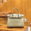 爱马仕 Birkin Touch 30cm 斑鸠灰 一级鳄鱼皮拼Togo牛皮 原版蜜蜡线 顶级手工
