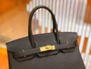 爱马仕 Birkin 30cm 咖啡色 Togo小牛皮 金扣 原版蜜蜡线 顶级手工缝制