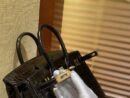 爱马仕 Birkin 25cm 2代19cm 黑色 美洲 尼罗 鳄鱼皮