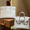 爱马仕 Birkin 30cm 奶昔白 Togo牛皮 德国进口原料 顶级工艺 金扣