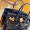 爱马仕 Birkin 30cm 午夜蓝 金扣 一级皮 尼罗鳄鱼皮 臻品级别