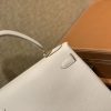 爱马仕 Kelly凯莉包 togo小牛皮 奶昔白 进口原料 原版蜜蜡线 金扣 28cm
