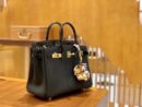 爱马仕 Birkin Touch 25cm 经典黑 鳄鱼皮拼Togo皮 金扣 原版蜜蜡线 顶级手缝