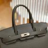 爱马仕 Birkin 30cm 锡器灰 Togo小牛皮 银扣 原版蜜蜡线 顶级手工缝制