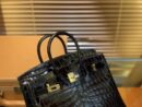 爱马仕 Birkin 25cm 2代19cm 黑色 美洲 尼罗 鳄鱼皮