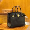 爱马仕 Birkin 30cm 经典黑 雾面 尼罗鳄鱼皮 金扣 原版蜜蜡线 顶级手缝 现货
