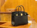 爱马仕 Birkin 30cm 经典黑 雾面 尼罗鳄鱼皮 金扣 原版蜜蜡线 顶级手缝 现货