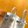 f01674ea92b320a.jpg 爱马仕 Birkin 25cm 原色 仿蜥蜴皮 银扣 原版蜜蜡线 顶级手工