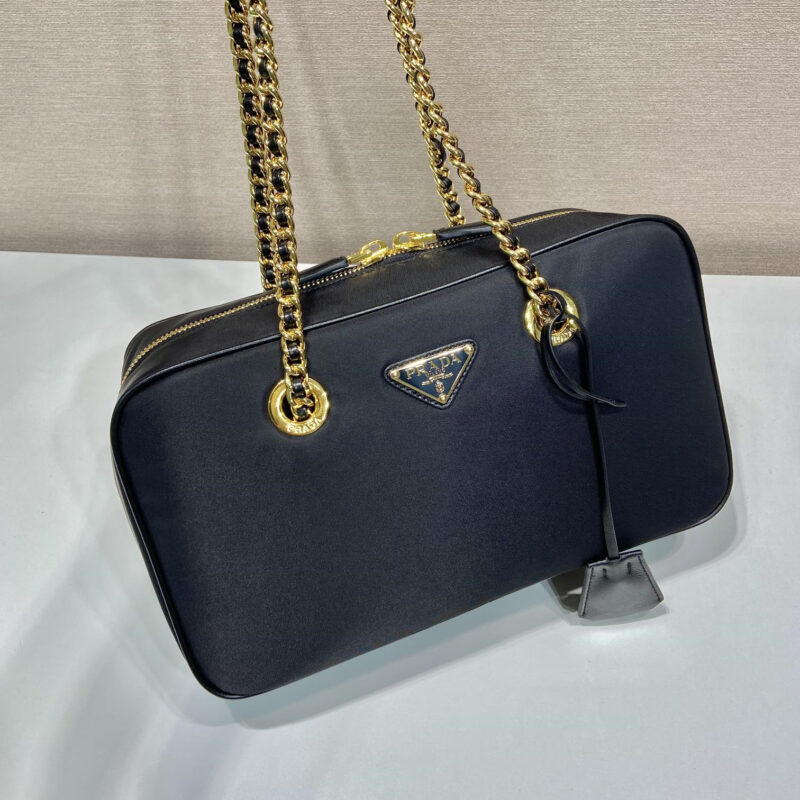 Prada*ReEdition系列单肩包1BB121A中号免检版 - Image 3