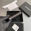 Chanel AP0222零钱包黑色小羊皮银扣免检版