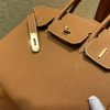 爱马仕 Birkin 30cm ( 铂金包) Togo小牛皮 金棕 原版蜜蜡线 全手工缝制