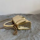 Balenciaga*Nano系列迷你沙漏包金色