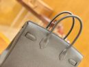 爱马仕 Birkin 30cm 锡器灰 银扣 德国进口togo 牛皮 全手工缝制