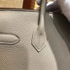 f5023928b805d8f.jpg 爱马仕 Birkin 30cm ( 铂金包) Togo小牛皮 银河灰 原版蜜蜡线 全手工缝制