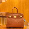 爱马仕 Birkin 30cm 金棕 一级尼罗鳄 金扣 原版蜜蜡线 顶级手缝