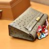 f7ed5e6c095f7bd.jpg 爱马仕 MiniKelly 迷你凯莉 大象灰 鸵鸟皮 1代 金扣 22cm