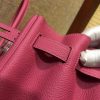 f81ffec4700c3df.jpg 爱马仕 Birkin 30cm ( 铂金包) Togo小牛皮 玉兰粉 原版蜜蜡线 全手工缝制