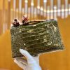爱马仕 Mini kelly 22cm 一级尼罗鳄 橄榄绿 金扣 原版蜜蜡线 顶级手缝