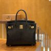 f93c2baedc04c96.jpg 爱马仕 Birkin 铂金包 经典黑 仿蜥蜴皮 金扣 30cm