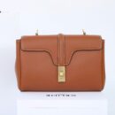 Celine*Soft16系列单肩包196853棕色免检版