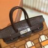 爱马仕 Birkin 20cm 限量版小房子 金棕色 Epsom拼鳄鱼皮 顶级全手缝工序