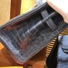 爱马仕 Birkin 牛仔蓝 一级尼罗鳄鱼皮 顶级工艺全手工制作 30cm