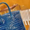 fd399406f719f6c.jpg 爱马仕 Birkin 铂金包 伊滋密尔蓝 一级皮 尼罗鳄鱼皮 臻品级别 金扣 30cm