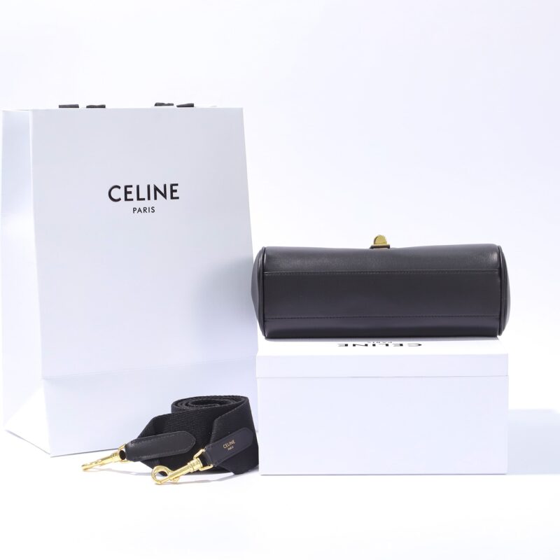 Celine*Soft16系列单肩包196853黑色免检版 - Image 4