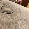爱马仕 Kelly凯莉包 togo小牛皮 斑鸠灰 进口原料 原版蜜蜡线 金扣 28cm