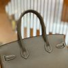 爱马仕 Birkin 30cm 大象灰 Epsom小牛皮 金扣 原版蜜蜡线 顶级手缝