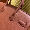 ffca5e8a91932b4.jpg 爱马仕 Birkin 30cm ( 铂金包) Togo小牛皮 古铜色 原版蜜蜡线 全手工缝制
