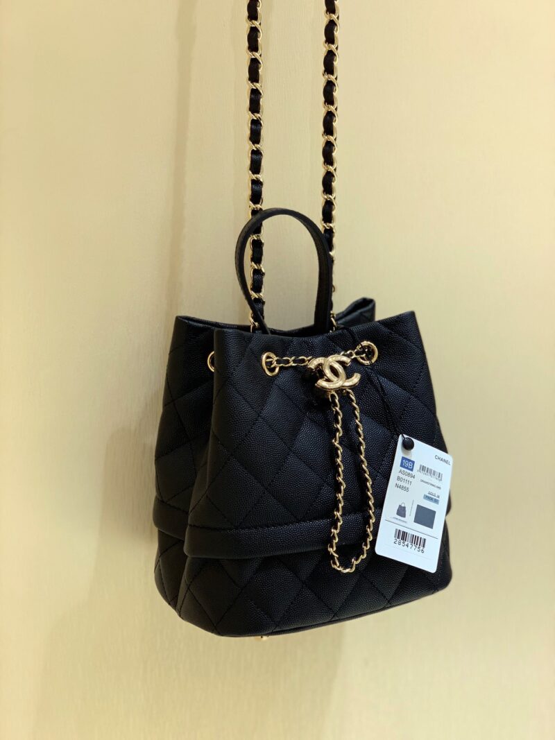 CHANEL 鱼子酱牛皮水桶包 AS0894 - Image 2