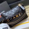 CHANEL Gabrielle hobo bag 中号流浪包 AS1582黑色