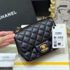 i1593445876_4361_0.jpg CHANEL CF 17CM方胖子 A01115牛皮/黑色/金扣