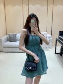 CHANEL CF 17CM方胖子 A01115羊皮/黑色/银扣