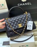 CHANEL coco handle 28CM A92993黑色/金扣