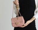Chanel Flap Bag CF Mini羊皮方胖子金球包 AS1786粉色