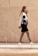 CHANEL 2022cc早春度假系列走秀款珍珠包 AS3000黑色